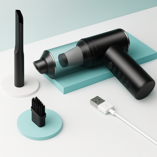 Mini Aspiradora Portátil 3 en 1 - !Tu limpieza siempre a mano!